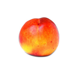 Nectarine isolated on white background