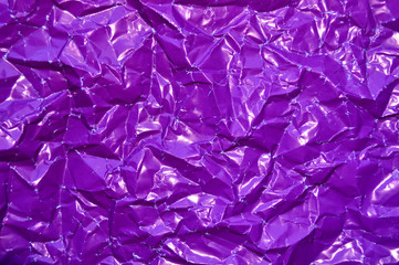 Texture rumpled paper lilac color