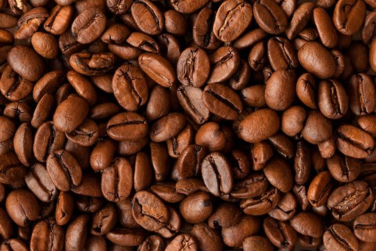 Background of coffee beans