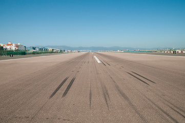 Gibraltar, Flughafen, Britisches Überseegebiet