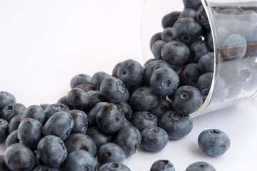 Lots of of blueberies (heath berry)