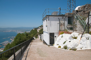 Fototapeta na wymiar O'Hara's Battery, Gibraltar, Britisches Überseegebiet