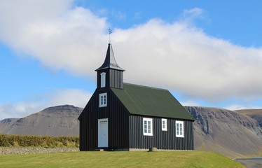Fototapeta na wymiar Church in Island