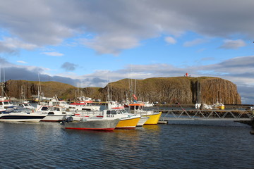 Fototapeta na wymiar Harbour in Iceland