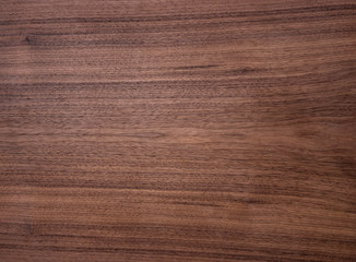 Obraz premium Wood texture of natural american black walnut radial cut with oil wax finish 