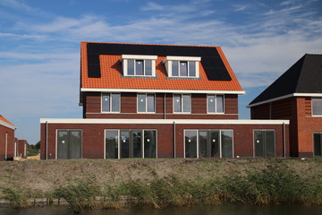 building of a new residential district named Esse Zoom Laag in Nieuwerkerk aan den IJssel in the...