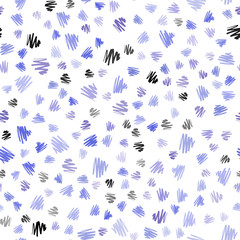 Light Purple vector seamless background with straight lines.