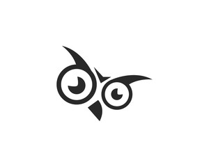Owl logo vector