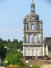 The royal Lodge. The Saint-Antoine tower. Renaissance building..Loches, France