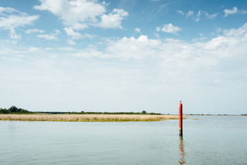 Panorama della Laguna Veneta in una giornata di sole