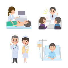 話を聞く高齢者 医者 診察 診断 カウンセリング イラスト Wall Mural Matsu 話を聞く高齢者 医者 診察 診断 カウンセリング イラスト Wall Mural Matsu