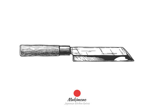 Japanese kitchen knife