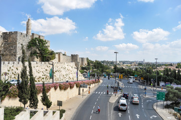 Fototapeta premium Panoramic view of Jerusalem