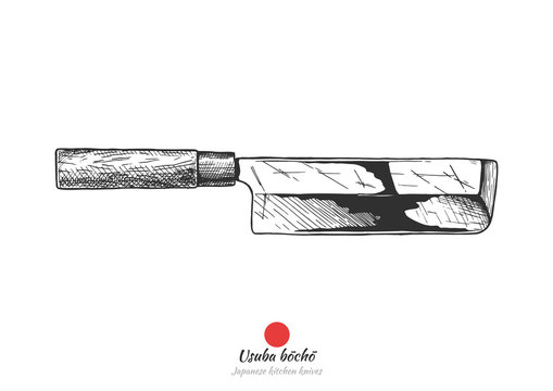 Japanese kitchen knife
