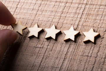 The best excellent business services rating customer experience concept