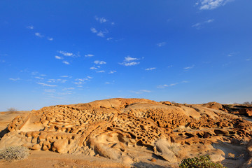 Mountains in the Namib desert