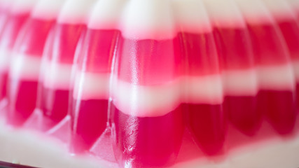 close up jelly red