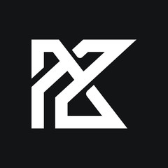 Letter K monogram logo