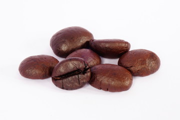 coffee bean on isolated