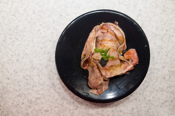 Premium grilled beef sushi