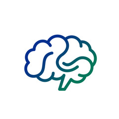 Creative Brain Logo Design Vector