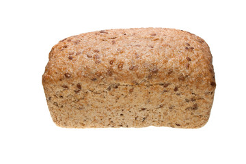 bread isolated on white background