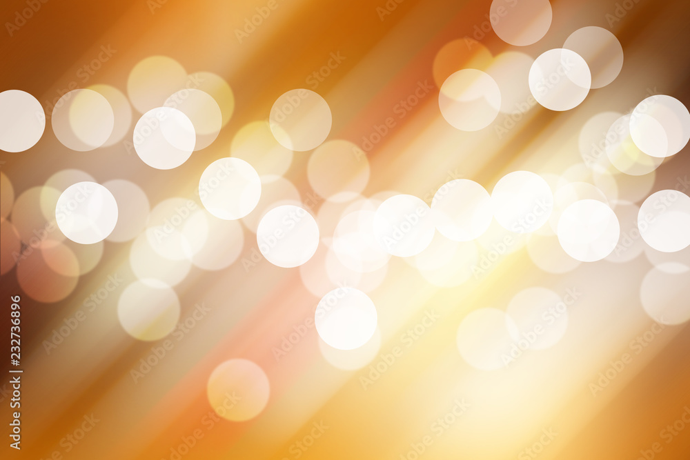 Canvas Prints blurred light on road in city with bokeh abstract background