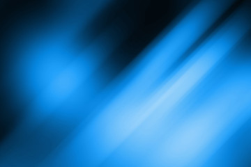 Blurred light blue gradient bokeh abstract background