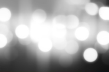 Blurred light gray gradient bokeh abstract background