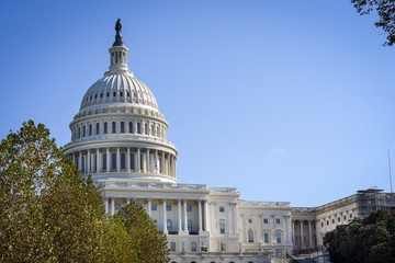 Capitol building in Washington dc, United States of America