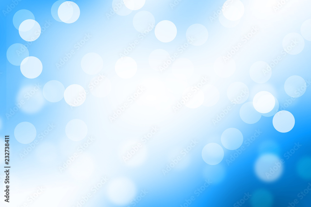 Canvas Prints blue gradient blurred abstract background