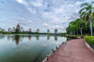 Benjakiti park, Bangkok Thailand.