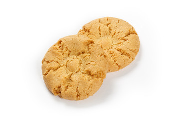 yellow crunchy cookie
