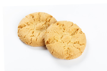 yellow crunchy cookie