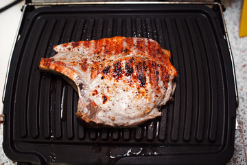 Grilled pork