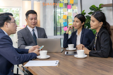 Business team meeting