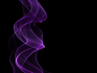 Naklejka premium Wave abstract images, color design Abstract colored wave