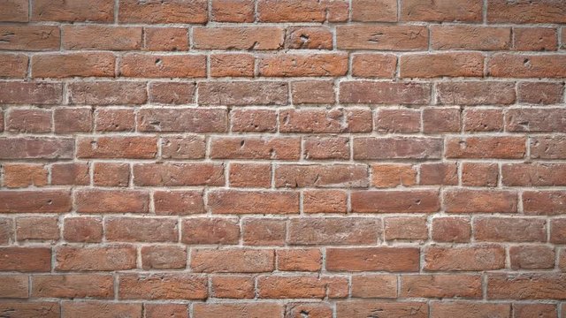 seamless loop, moving background, old brick wall