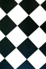 Fototapeta premium ceramic floor tile black and white