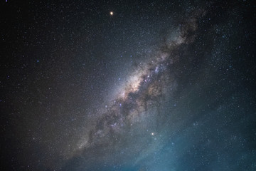Milky way galaxy with starry in the night sky