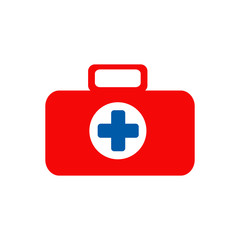 Obraz premium Medical and healthcare logo design vector template