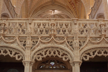 Ancient temple interior