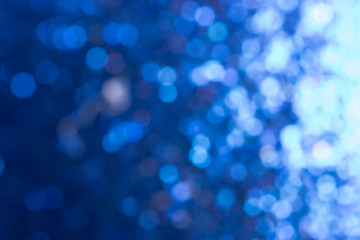 Fototapeta na wymiar Blue Sparkles background. holiday background. new year background