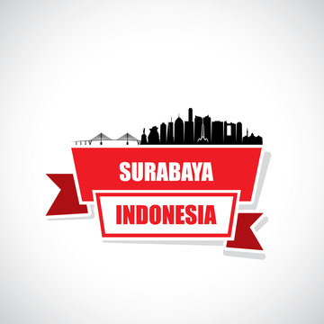 Surabaya skyline - Java, Indonesia