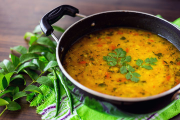 Toor Dal Fry, Indian Traditional Dish