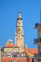 Obraz premium Menton, Église Saint-Michel de Menton Côte d’Azur France 