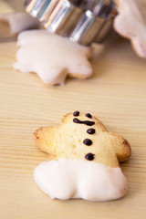 Christmas gingerbread cookies