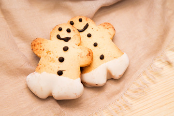 Christmas gingerbread cookies