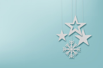 merry christmas and happy new year background with space for text