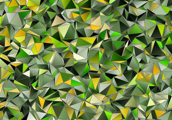Triangular 3d, modern background
